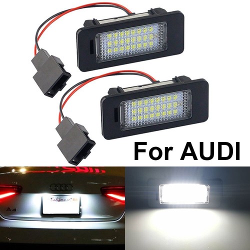 White 6000k led license - white,